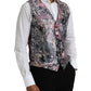 Multicolor Galaxy Silk Waistcoat Formal Vest