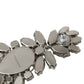 Elegant Large Baroque Crystal Brooch