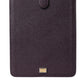 Elegant Leather Tablet Pouch in Rich Brown