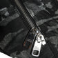 Black Leopard Fabric Belt Waist Fanny Pack Bag