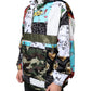Multicolor Patchwork Cotton Hooded Jacket