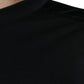 Black Cotton Crown Pullover Sweatshirt Sweater