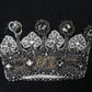 Black Cotton Crown Pullover Sweatshirt Sweater