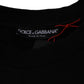 Black Cotton Crown Pullover Sweatshirt Sweater