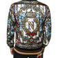 Multicolor Napoleon Pullover Men Sweatshirt Sweater