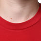Red Cotton DG Logo Print Crew Neck T-shirt