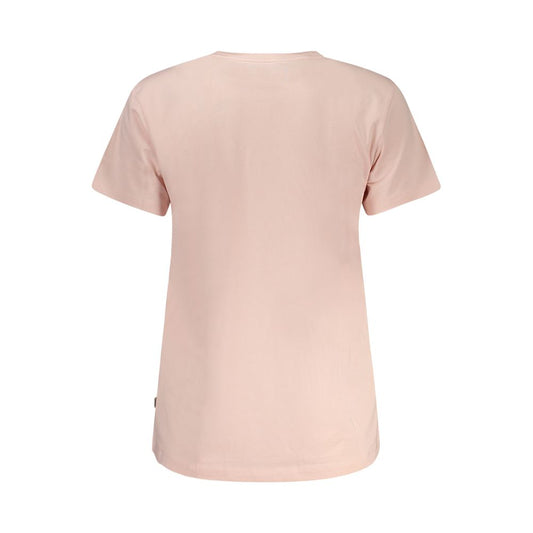 Pink Cotton Tops & T-Shirt