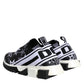 Black White Star Print Sorrento Sneakers Shoes