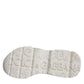 White Beige Leather Sport DAYMASTER Sneakers Shoes
