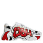 White Daymaster Hand Painted Sneakers Shoes