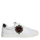 White Leather Heart Low Top Casual Sneakers Shoes