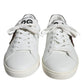 White Leather Heart Low Top Casual Sneakers Shoes