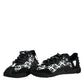 Black Logo Lace Up Low Top NS1 Sneakers Shoes