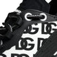 Black Logo Lace Up Low Top NS1 Sneakers Shoes
