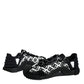 Black Logo Lace Up Low Top NS1 Sneakers Shoes