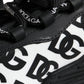 Black Logo Lace Up Low Top NS1 Sneakers Shoes