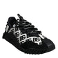 Black Logo Lace Up Low Top NS1 Sneakers Shoes