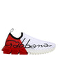 White Red Low Top Sorrento Men Sneakers Shoes