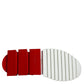 White Red Low Top Sorrento Men Sneakers Shoes