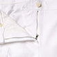 White Cotton Stretch Tapered Pants