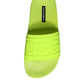 Green Rubber Slides Sandals Beachwear Shoes