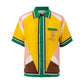 Yellow Silk Shirt
