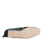 Multicolor Jacquard Embellished Loafers Shoes