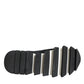 Black Neoprene Stretch Shark Sneakers Shoes
