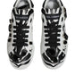 White Crystal Portofino Low Top Sneaker Shoes