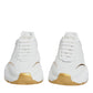 White Gold Daymaster Low Top Sneakers Shoes