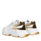 White Gold Daymaster Low Top Sneakers Shoes