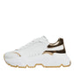 White Gold Daymaster Low Top Sneakers Shoes