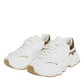 White Gold Daymaster Low Top Sneakers Shoes