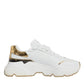 White Gold Daymaster Low Top Sneakers Shoes