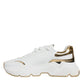 White Gold Daymaster Low Top Sneakers Shoes
