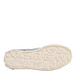 Silver Calf Leather Portofino Sneakers Shoes