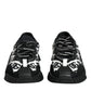 Black Logo Lace Up Low Top NS1 Sneakers Shoes