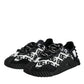 Black Logo Lace Up Low Top NS1 Sneakers Shoes
