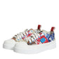 Multicolor Patchwork Low Top Sneakers Shoes