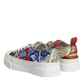 Multicolor Patchwork Low Top Sneakers Shoes