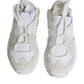 White Mesh Sorrento Trekking Sneakers Shoes