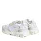 White Mesh Sorrento Trekking Sneakers Shoes