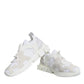 White Mesh Sorrento Trekking Sneakers Shoes