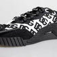 Black Logo Lace Up Low Top NS1 Sneakers Shoes