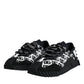 Black Logo Lace Up Low Top NS1 Sneakers Shoes