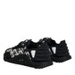 Black Logo Lace Up Low Top NS1 Sneakers Shoes