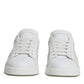 White Lace Portofino Low Top Sneakers Shoes