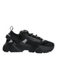 Black Daymaster Low Top Sneakers Shoes