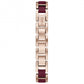 Pink Stainless Steel Watch