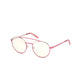 Pink Metal Sunglasses